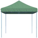 vidaXL Tente de réception pliable escamotable vert 410x279x315 cm