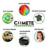 4 Cartouches noires 603XL Epson Compatibles Comete 603 XL, Entreprise Française