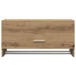 vidaXL Armoire en chêne artisanal 70x32 5x35 cm bois d'ingénierie