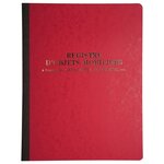 Registre Objets mobiliers - 32 x 24 cm, 80 pages