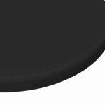 vidaXL Plateau de table Noir 30 x 30 x 1.5 cm Bois d'ingénierie