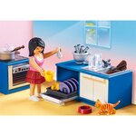 Playmobil 70206 - dollhouse la maison traditionnelle - cuisine familiale