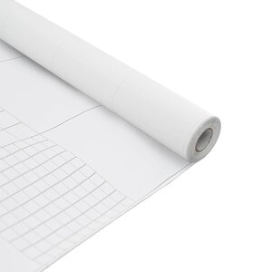 vidaXL Film de fenêtre auto-adhésif Blanc dépoli 90 x 1000 cm PVC