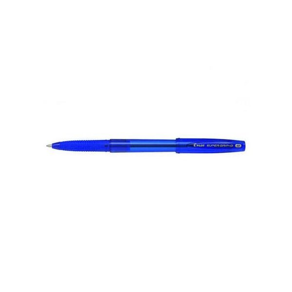 Stylo à bille SUPER GRIP G avec capuchon pointe moyenne bleu PILOT
