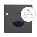 Boîte aux lettres Soléa  2 portes Gris anthracite aspect sablé REN 0206MS