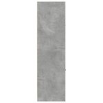 vidaXL Armoire d'apothicaire gris béton 40x41x144 5 cm bois ingénierie