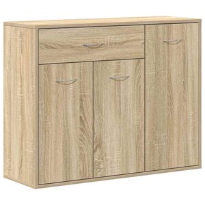 vidaXL Buffet Chêne sonoma 88x30x70 cm Bois d'ingénierie