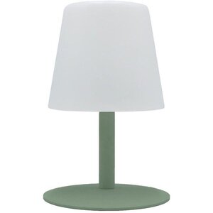 Lampe de table sans fil Standy mini Olive 25 cm pied vert olive - LED blanc chaud et blanc