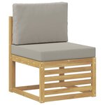 vidaXL 7 pc Ensemble de canapés d'extérieur Polyester