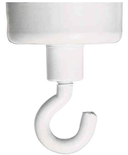 Aimant à crochet Diam 37 mm force adhésive 10 Kg Blanc FRANKEN