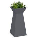 vidaXL Jardinière à pilier Anthracite 35 x 35 x 73 cm
