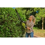 Taille-haies 36 V lames 60 cm  écartement 26 mm  fonction scie - batterie lithium+ 36V 2 0 Ah