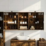 vidaXL Ensemble de Meubles de Salle de Bain 3 Pièces 140 x 14 5 x 70 cm