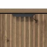 vidaXL Ensemble de mobilier de salle de bain 3 Pièces Chêne artisanal