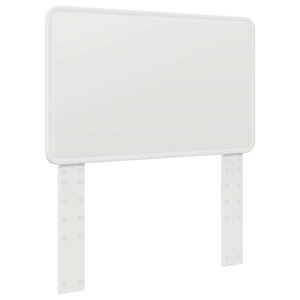 vidaXL Tête de lit Blanc 90 cm Bois d'ingénierie