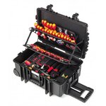 Wiha kit d'outils d'électricien competence xxl ii 115 pièces 42069