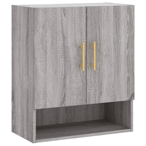 vidaXL Armoire murale sonoma gris 60x31x70 cm bois d'ingénierie