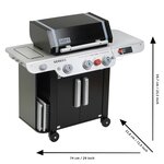 Theo Klein 9445 - Barbecue Weber Genesis en bois (MDF)