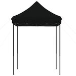 vidaXL Tente de fête 200 x 200 x 306 cm Noir Tissu Oxford