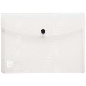 Paquet de 5 enveloppes à pression en polypropylène HAWAÏ pour format A5  incolore