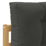 vidaXL Ensemble de canapés d'extérieur 7 pc Blanc et anthracite