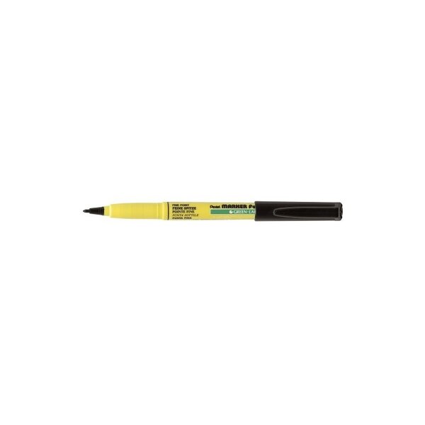 Pentel Marqueur pour tissus GREEN-LABEL NM10  noir