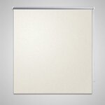 Store enrouleur occultant 80 x 230 cm crème