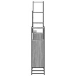 vidaXL Ensemble d'armoires de salle de bain 4 Pièces sonoma gris