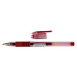Stylo à bille G1 GRIP pointe large encre gel rouge x 12 PILOT