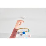 Crochet Fixation Plafond Adhésif Powerstrips Papier Peint et Plâtre 0 5 kg x 6 TESA
