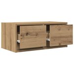 vidaXL Meubles TV 2 Pièces chêne artisanal 60x31x25 5cm bois d'ingénierie
