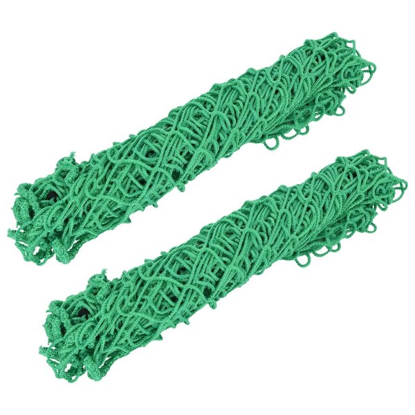 vidaXL Filets à foin 2 Pièces rectangulaire vert 200x120 cm PP
