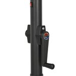 vidaXL Parasol de jardin avec lumières LED bleu azuré aluminium