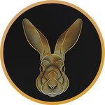 Monnaie LUNAR RABBIT V1 Argent 200 Francs Chad 2023