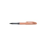 Feutre plume tradio trj97 encre noire corps pastel orange x 12 pentel
