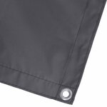 vidaXL Écran de balcon 90 x 200 cm Oxford alu enduit de PU