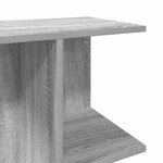 vidaXL Table de chevet sonoma gris 46 5x29x61 cm bois d'ingénierie