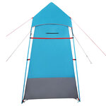 vidaXL Tente de toilette bleu imperméable