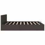 vidaXL Cadre de lit à rangement hydraulique sans matelas 160x200 cm