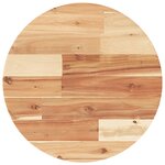 vidaXL Dessus de table rond Ø40x2 cm bois massif d'acacia