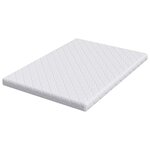 vidaXL Matelas avec Couche de Coco Blanc 200 x 140 cm Mousse PU
