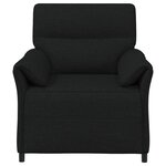 vidaXL Canapé 100  polyester  cadre en métal  MDF  Contreplaqué