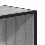 vidaXL Bibliothèque sonoma gris 40x35x107 5 cm bois d'ingénierie