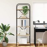 vidaXL Étagère Chêne sonoma 60 x 30 x 183 cm Bois d'ingénierie