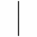 vidaXL Tête de lit de remplacement métal noir 150 cm