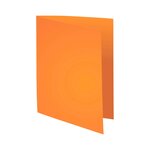 Paquet de 100 chemises 'JURA 250' en carte 240 grammes orange EXACOMPTA