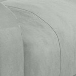 vidaXL Fauteuil inclinable électrique gris clair velours