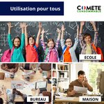 89X / CF289X - 1 Toner Compatible pour HP - Noir - COMETE