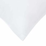 vidaXL Oreiller avec oreiller 2 Pièces Blanc 61 x 41 x 20 cm Polyester