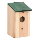 vidaXL Nichoirs 8 Pièces Bois 12x12x22 cm